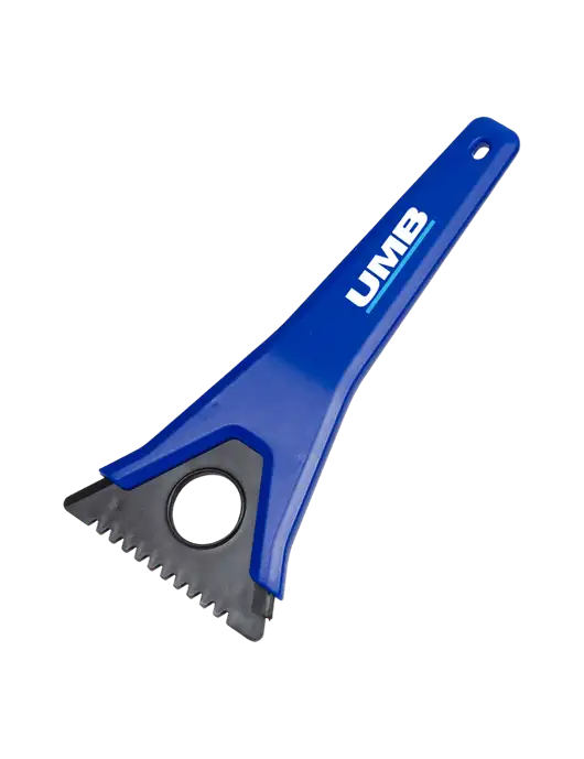TriBlade Blue Windshield Scraper w/UMB Logo