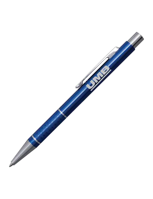 St George Blue Pen - Blue Ink w/UMB Logo