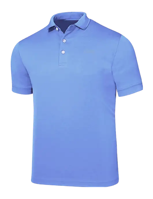 Callaway Ottoman Light Blue Polo w/UMB Logo