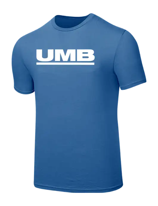 Seriously Soft Light Navy T-Shirt w/UMB Logo