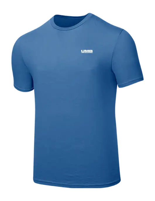 Seriously Soft Light Navy T-Shirt w/UMB Logo