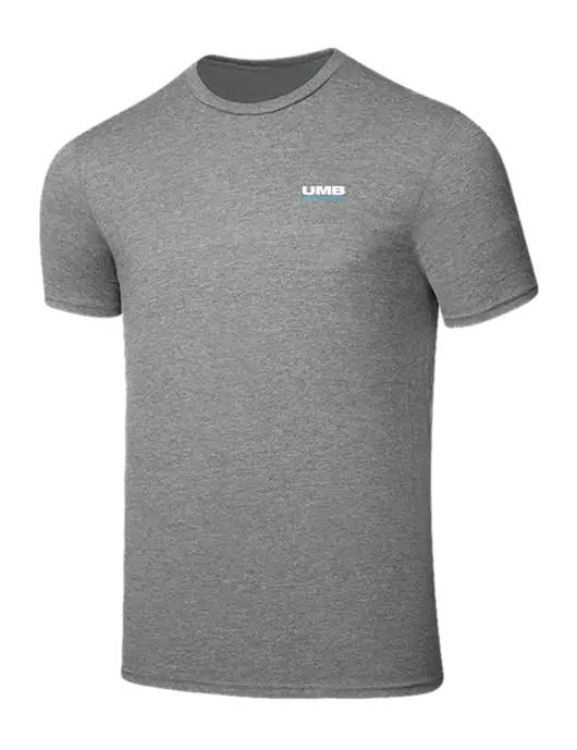 Seriously Soft Grey Frost T-Shirt w/UMB Logo
