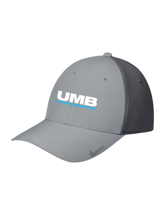 Nike Light Grey/Dark Grey Dri-FIT Legacy Cap w/UMB Logo