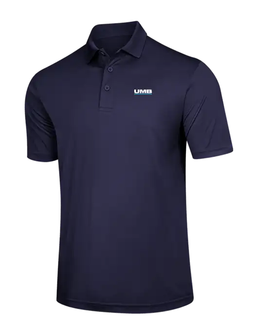 Navy PosiCharge Competitor Polo w/UMB Logo
