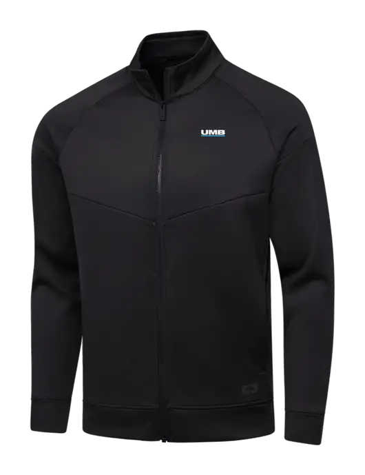OGIO Black Endurance Modern Performance Full-Zip w/UMB Logo