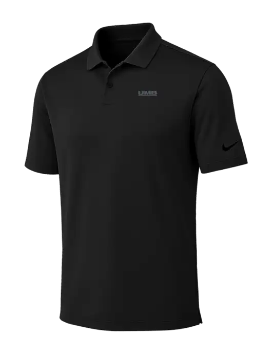 Nike Black Dri-FIT Vapor Polo w/UMB Logo