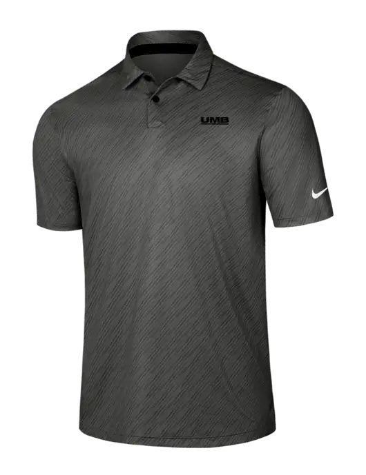 Nike Dark Grey Vapor Dash Polo w/UMB Logo