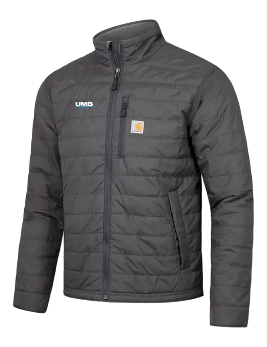 Carhartt Dark Grey Gilliam Jacket w/UMB Logo