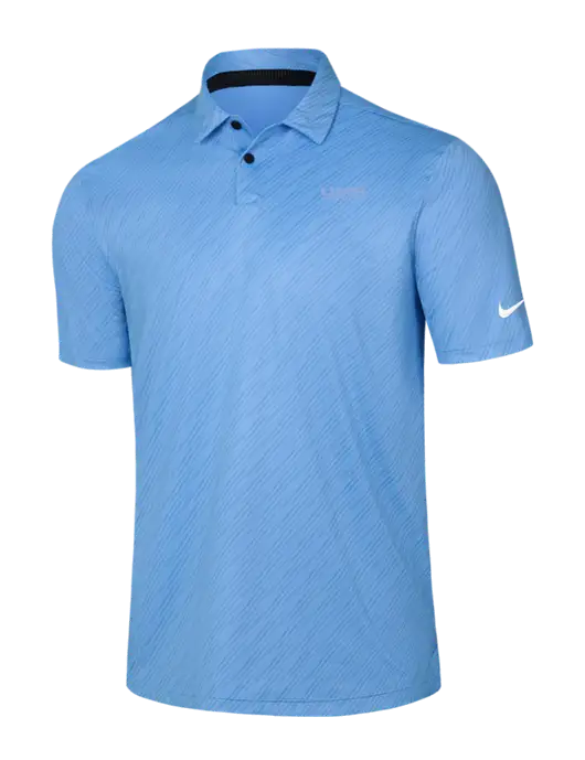 Nike Light Blue Vapor Dash Polo w/UMB Logo