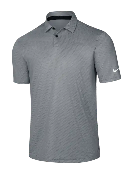 Nike Medium Grey Vapor Dash Polo w/UMB Logo