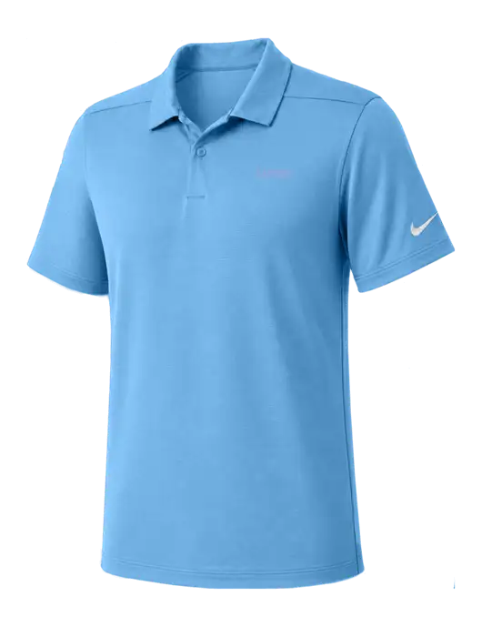 Nike Light Blue Dry Essential Solid Polo w/UMB Logo