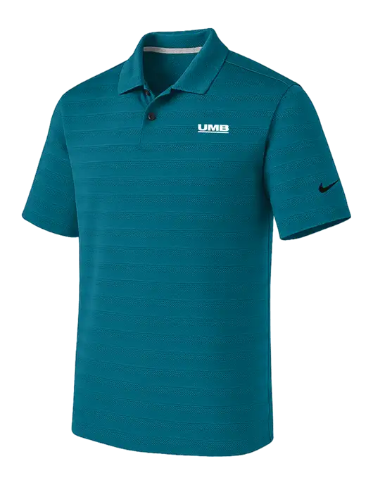 Nike Sapphire Blue Dri-FIT Vapor Jacquard Polo w/UMB Logo