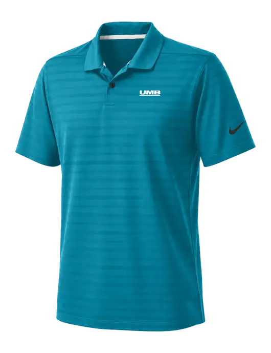 Nike Sapphire Blue Dri-FIT Vapor Jacquard Polo w/UMB Logo