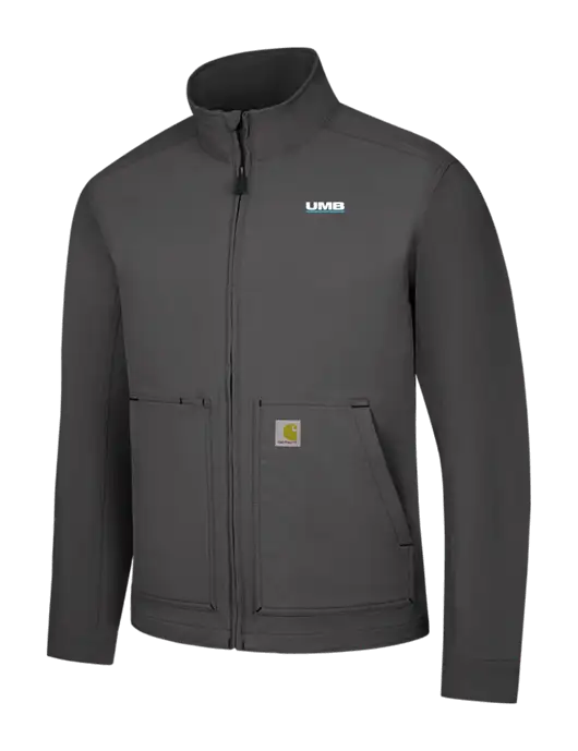 Carhartt Dark Grey Super Dux Soft Shell Jacket w/UMB Logo
