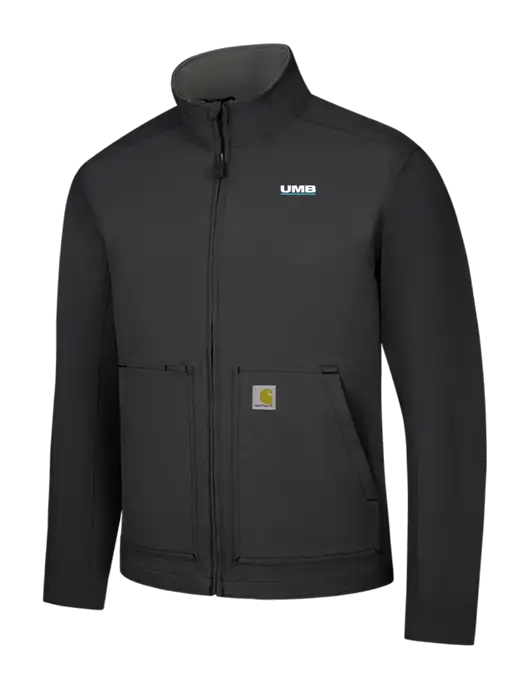Carhartt Black Super Dux Soft Shell Jacket w/UMB Logo