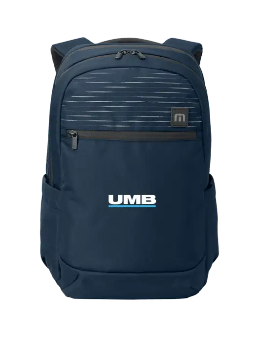 TravisMathew Navy Approach Backpack w/UMB Logo