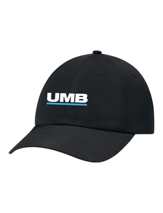 Richardson Relaxed Performance Lite Black Cap w/UMB Logo
