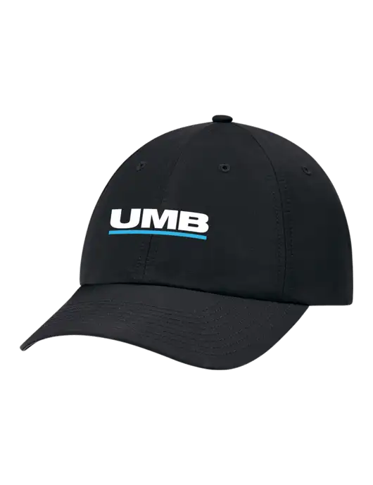 Richardson Relaxed Performance Lite Black Cap w/UMB Logo