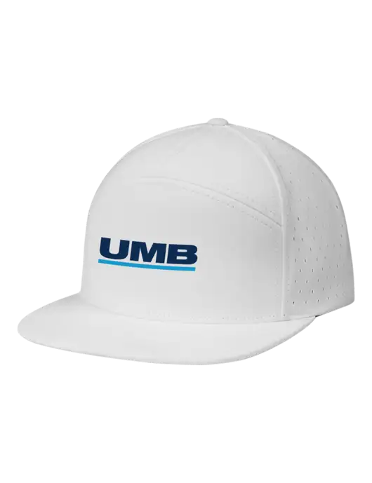 Richardson White Cannon Cap w/UMB Logo