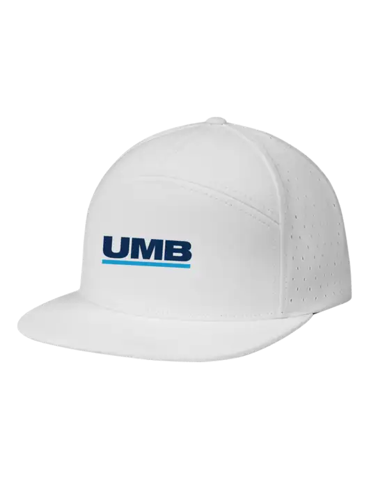 Richardson White Cannon Cap w/UMB Logo