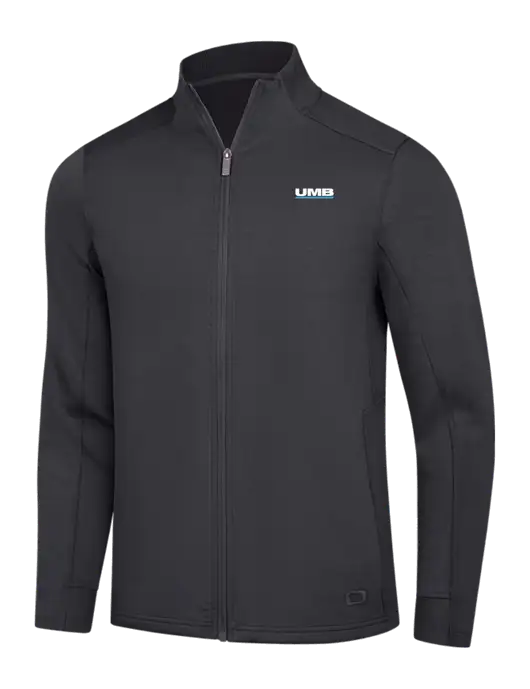 OGIO Dark Grey Transcend Full-Zip w/UMB Logo