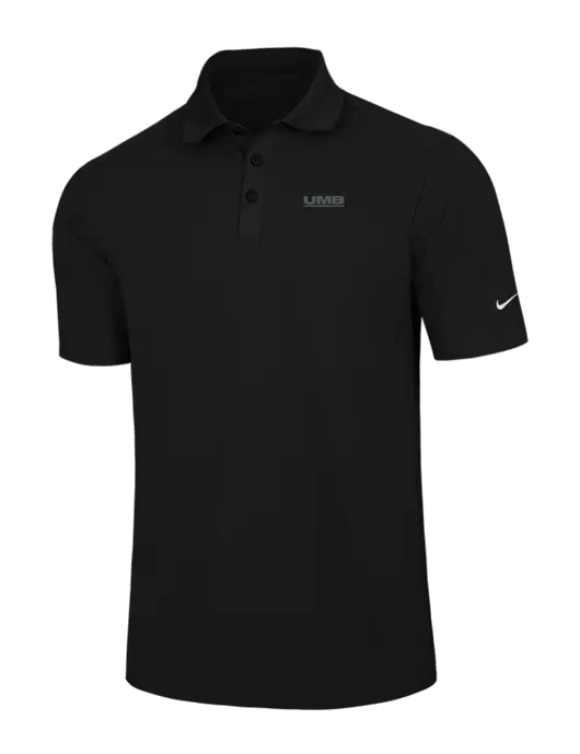 Nike Black Dri-FIT Classic Polo w/UMB Logo