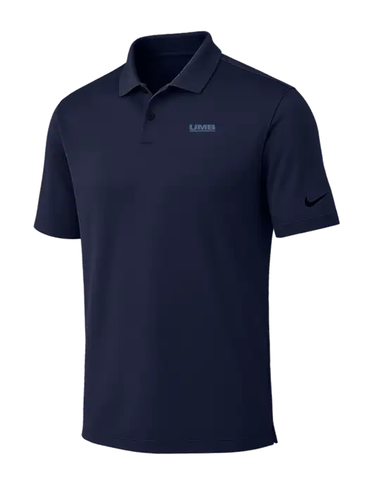 Nike Dark Navy Dri-FIT Vapor Polo w/UMB Logo