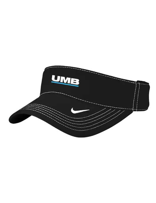 Nike Black Dri-FIT Ace Visor w/UMB Logo