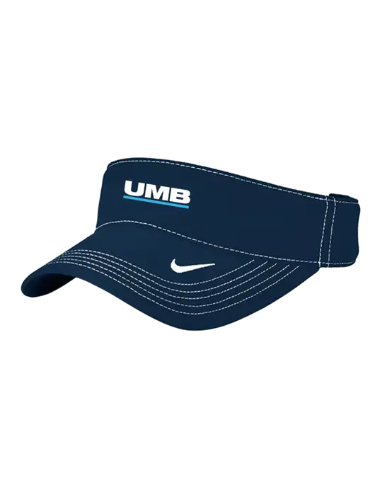 Nike Navy Dri-FIT Ace Visor w/UMB Logo