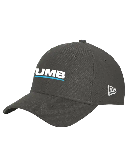 New Era Diamond Era Very Dark Grey Stretch Cap w/UMB Logo