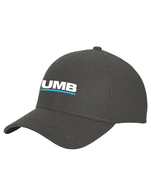 New Era Diamond Era Very Dark Grey Stretch Cap w/UMB Logo
