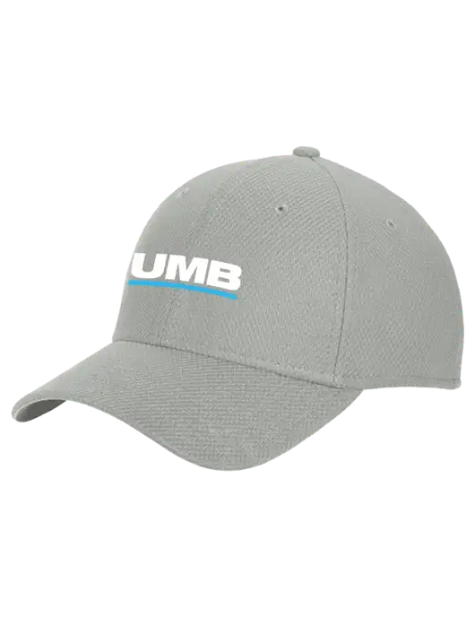 New Era Diamond Era Medium Grey Stretch Cap w/UMB Logo
