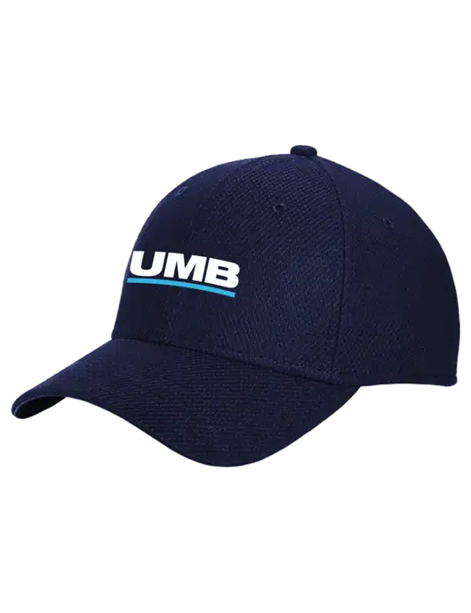 New Era Diamond Era Dark Navy Stretch Cap w/UMB Logo