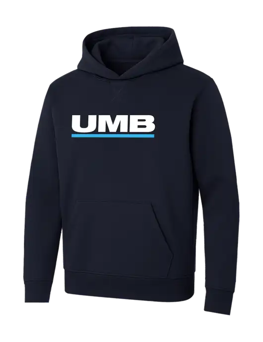 Allmade Dark Navy Organic French Terry Pullover Hoodie w/UMB Logo
