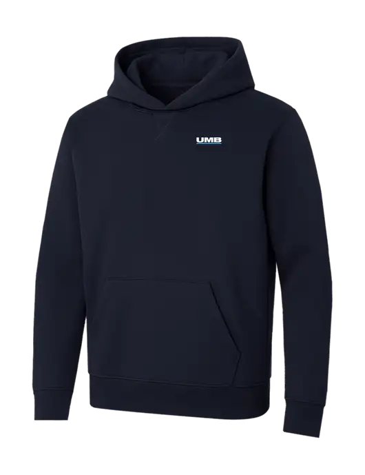 Allmade Dark Navy Organic French Terry Pullover Hoodie w/UMB Logo