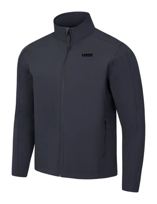 Charcoal Grey Core Soft Shell Jacket w/UMB Logo
