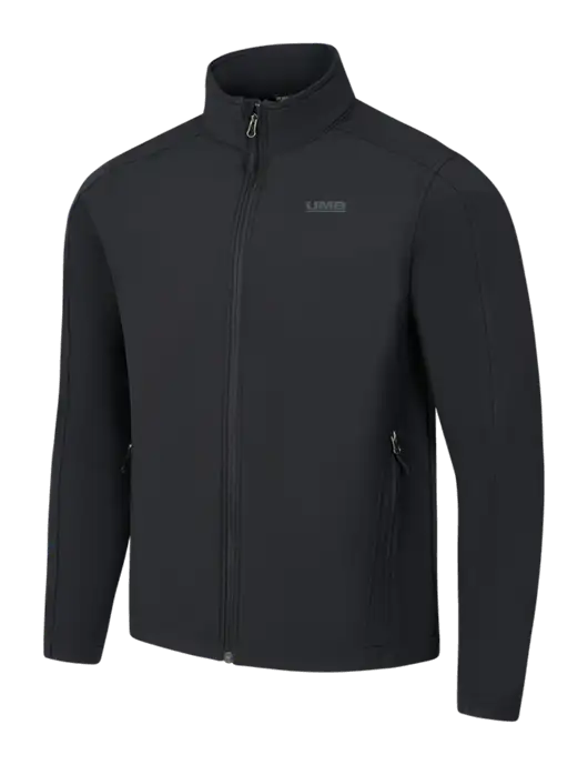Black Core Soft Shell Jacket w/UMB Logo
