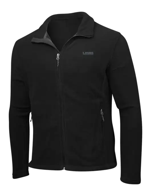 Black Fleece Jacket w/UMB Logo