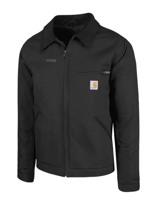 Carhartt Black Duck Detroit Jacket w/UMB Logo