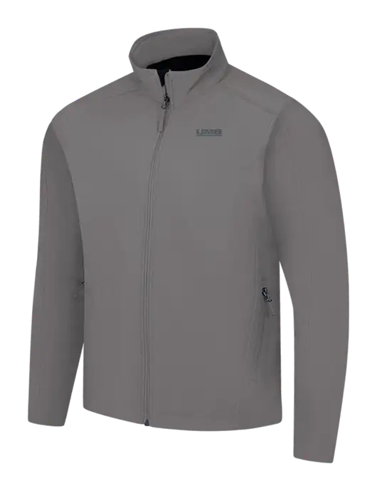 Medium Grey Core Soft Shell Jacket w/UMB Logo