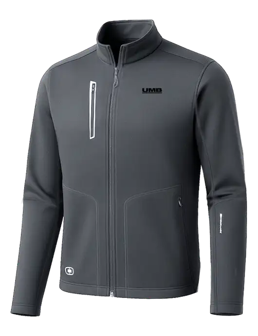 OGIO Dark Grey Endurance Fulcrum Full-Zip w/UMB Logo