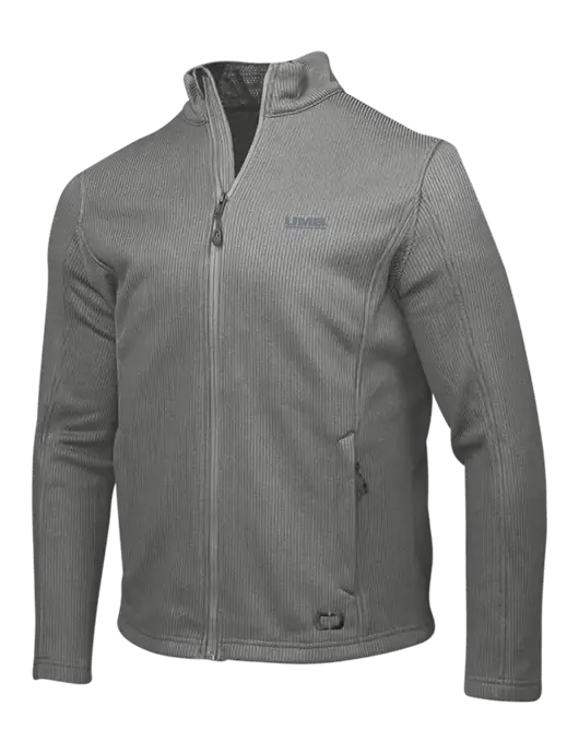 OGIO Medium Grey Grit Fleece Jacket w/UMB Logo