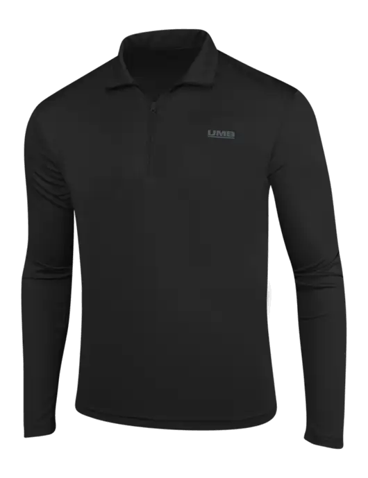 Black PosiCharge Competitor 1/4 Zip Pullover w/UMB Logo