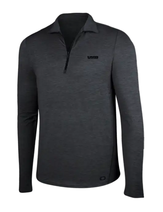 OGIO Blacktop Heather Endurance Force 1/4 Zip w/UMB Logo