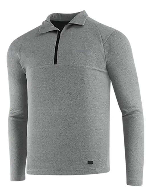 OGIO Petrol Grey Heather Transition 1/4 Zip Pullover w/UMB Logo