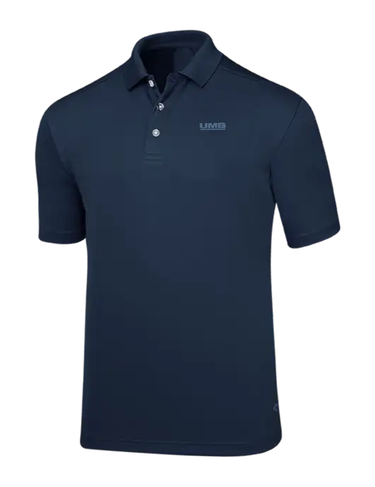 Callaway Core Navy Performance Polo w/UMB Logo