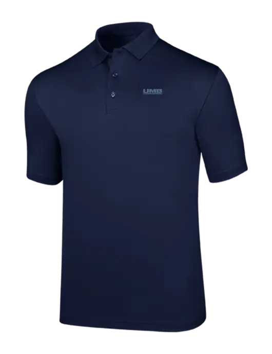 Callaway Opti-Dri Navy Chev Polo w/UMB Logo