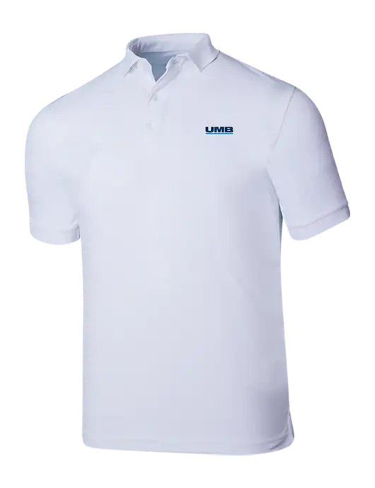 Callaway Ottoman Bright White Polo w/UMB Logo