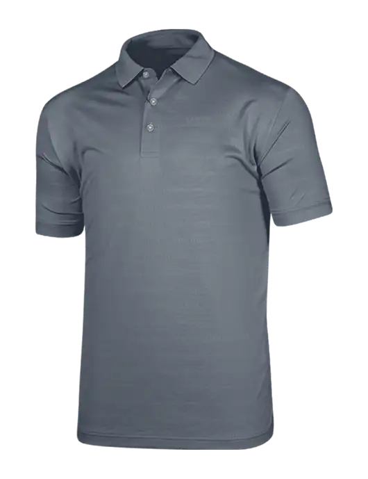 Callaway Vibrant Light Grey Ventilated Polo w/UMB Logo