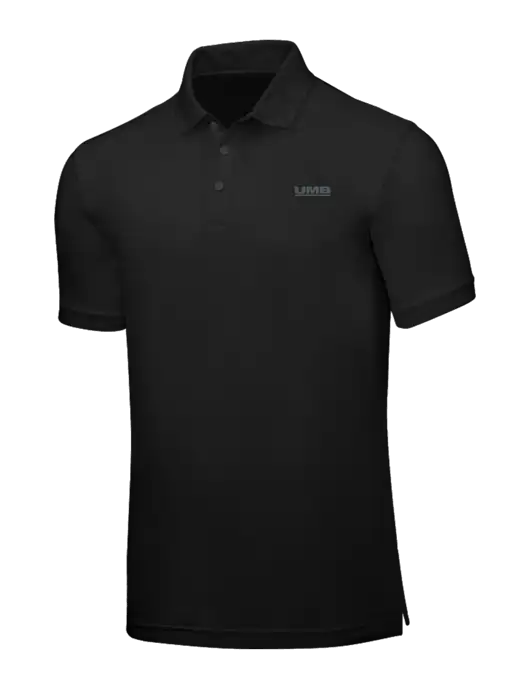 Black Core Classic Pique w/UMB Logo